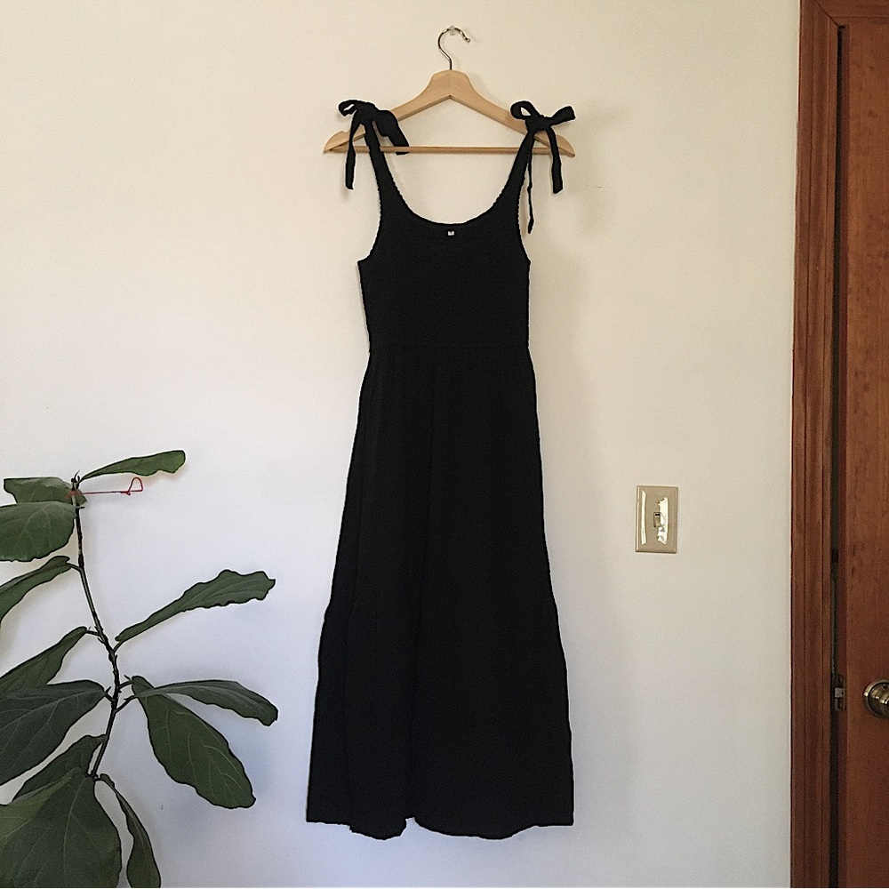 Linen Midi Dress - Picture 3 of 13